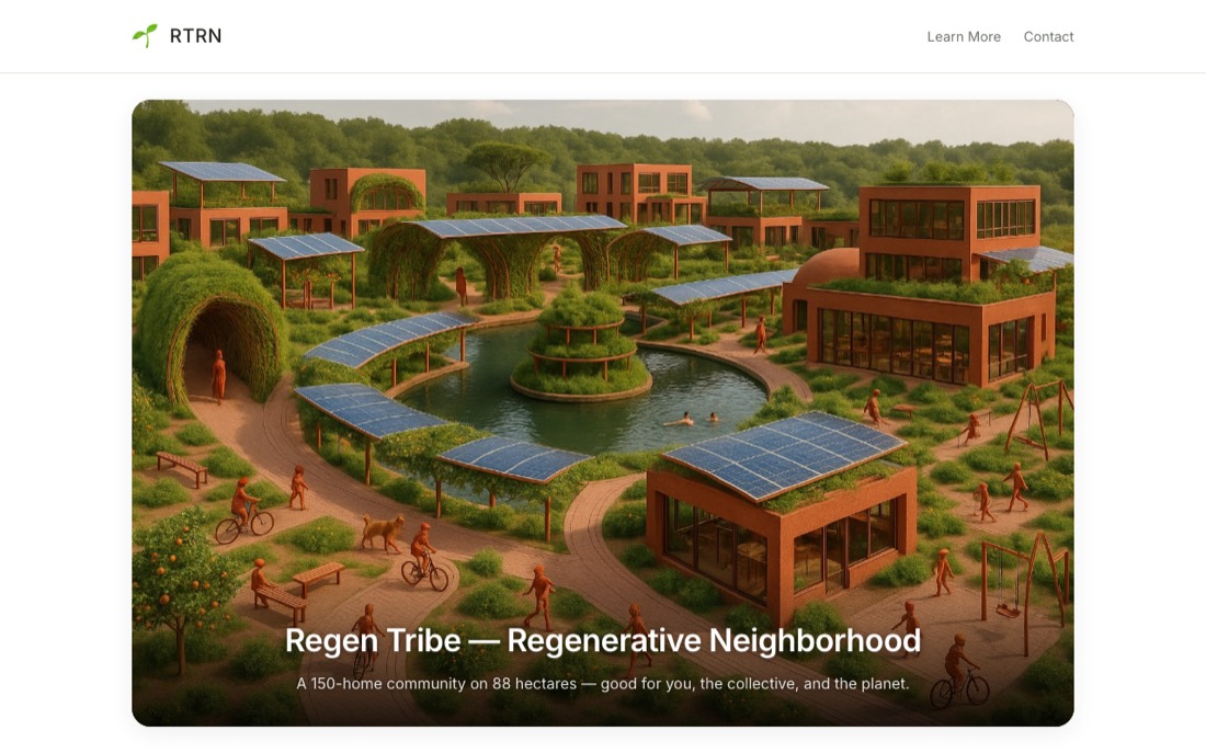 RTRN Chat interface